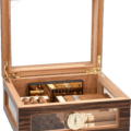 Adorini Treviso Medium Deluxe Humidor | Ebenholts